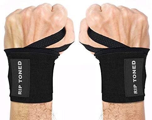 Rip Toned Wrist Wraps 18 Professional Grade with Thumb Loops