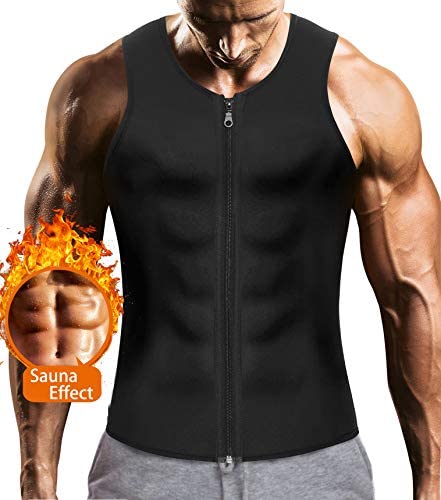  HOMETA Sweat Vest for Men Waist Trainer Sauna Vest