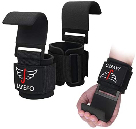 Jayefo Power Weight Lifting Training Wrist Support Hook BAR Straps Fit –  OptimumSupplement