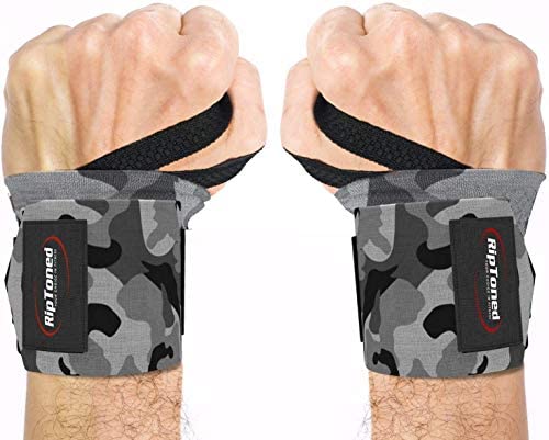 Rip Toned Wrist Wraps 18 Professional Grade with Thumb Loops - Wrist –  OptimumSupplement