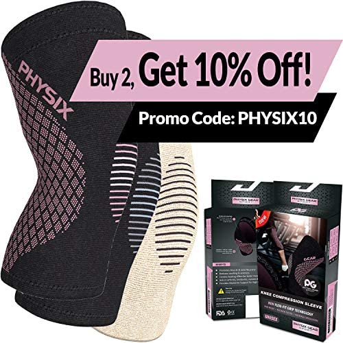 Physix Gear Knee Support Brace - Premium Recovery & Compression Sleeve –  OptimumSupplement